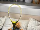 ausgedienter Tennisschläger als Lichtquelle ausgedienter Tennisschläger als Lichtquelle